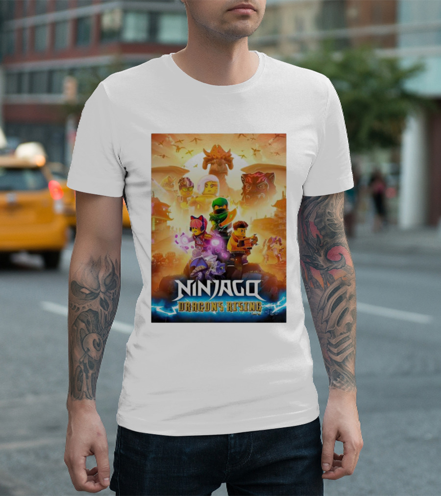 Ninjago Dragons Rising Epic Battle Adventure T-Shirt