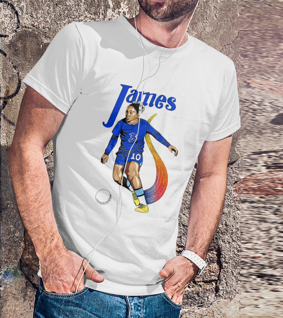 Chelsea Women Soccer Lauren James Number 10 Cheat Code T-Shirt