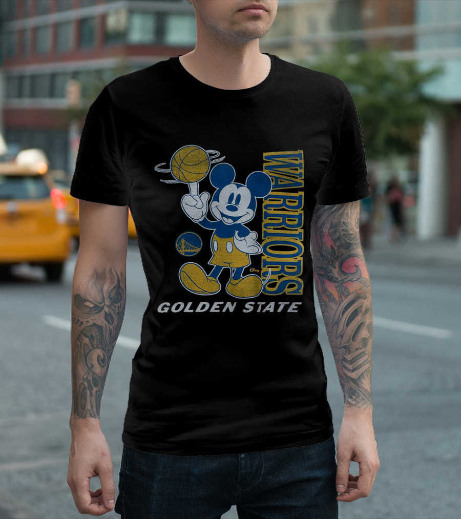 Golden State Warriors Mickey Baller Disney T-Shirt