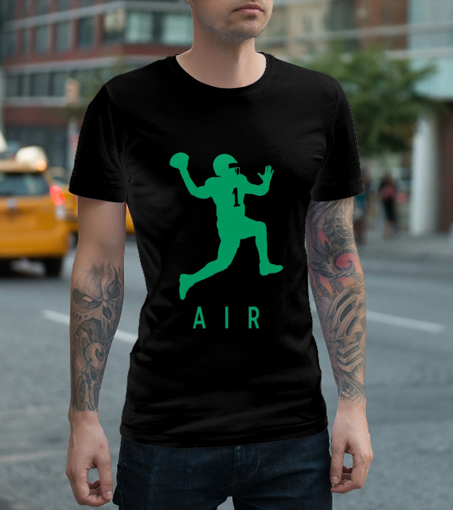 Jalen Hurts Philadelphia Eagles QB1 Air Jumpman T-Shirt