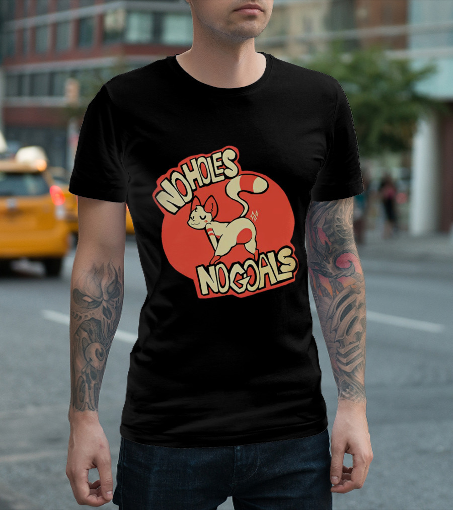 No Holes No Goals Fox T-Shirt