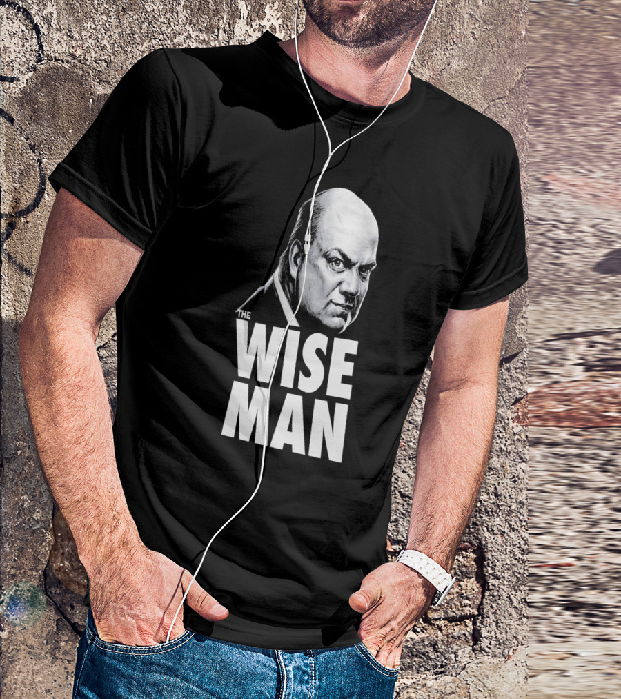 Paul Heyman The Wise Man Portrait WWE Acknowledgment T-Shirt