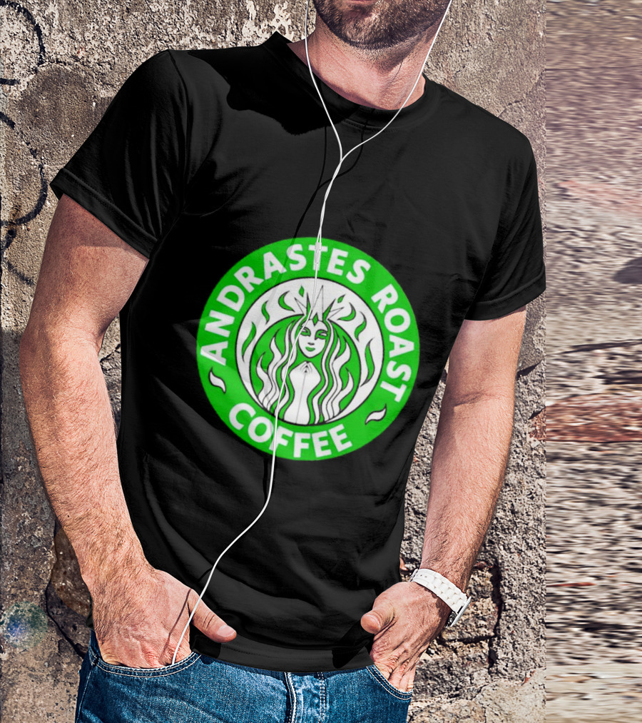 Andrastes Roast Coffee Inquisition Green T-Shirt