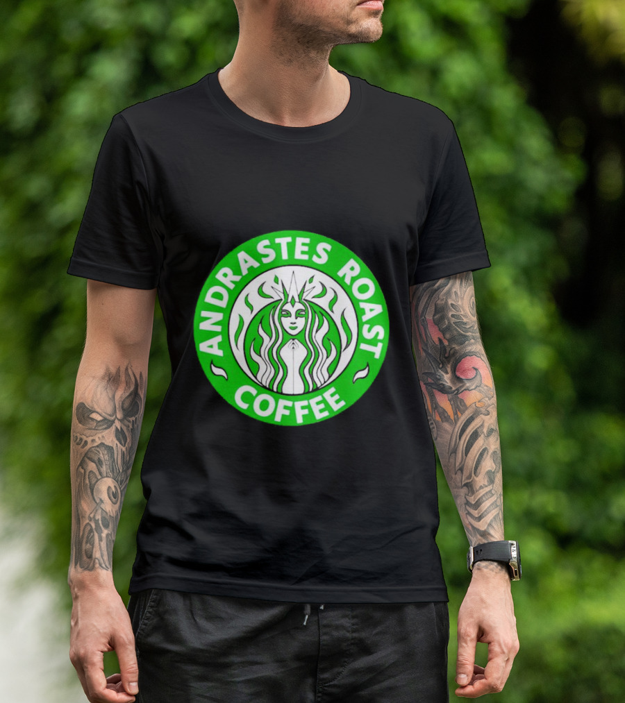 Andrastes Roast Coffee Inquisition Green T-Shirt