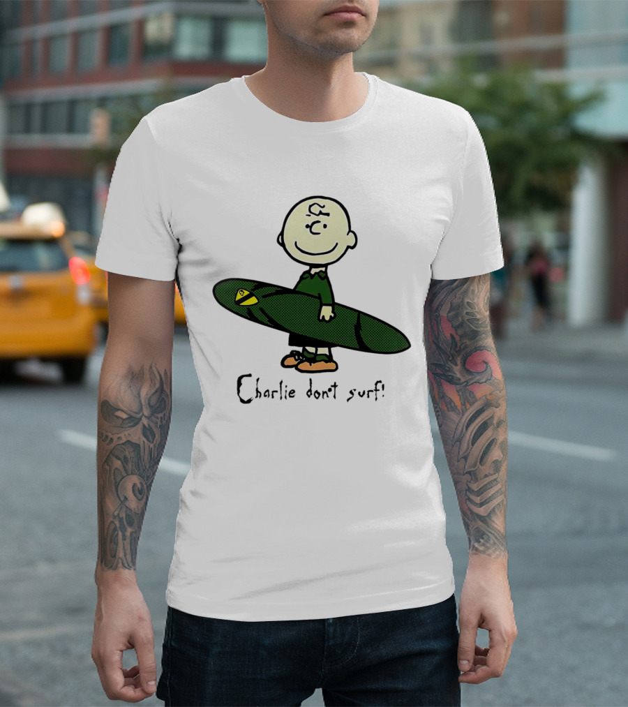 Charlie Brown Don't Surf Vintage T-Shirt