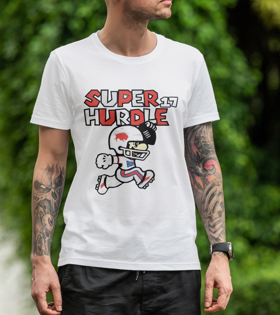 Buffalo Bills Super Hurdle 17 BUF T-Shirt