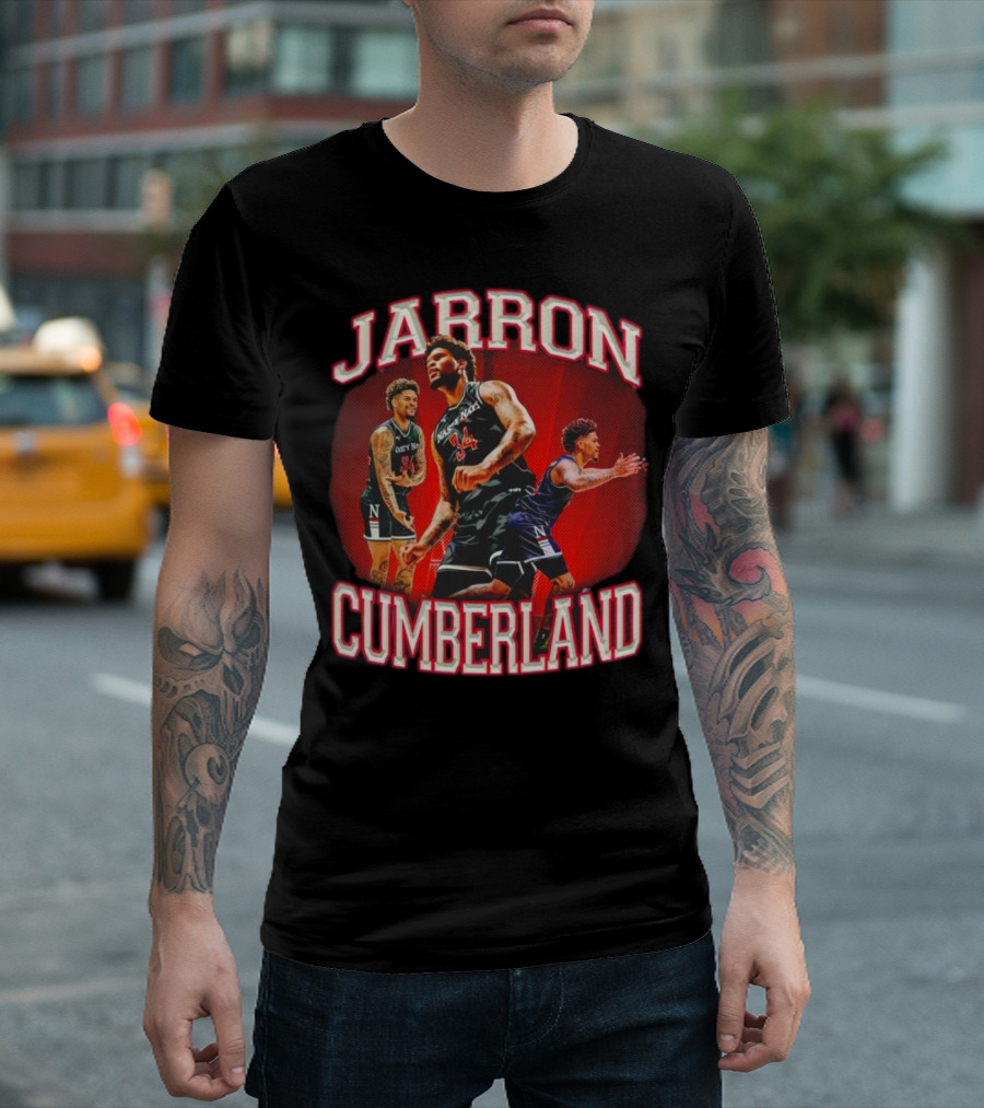 Jarron Cumberland Cincinnati Bearcats Basketball Action Moments T-Shirt