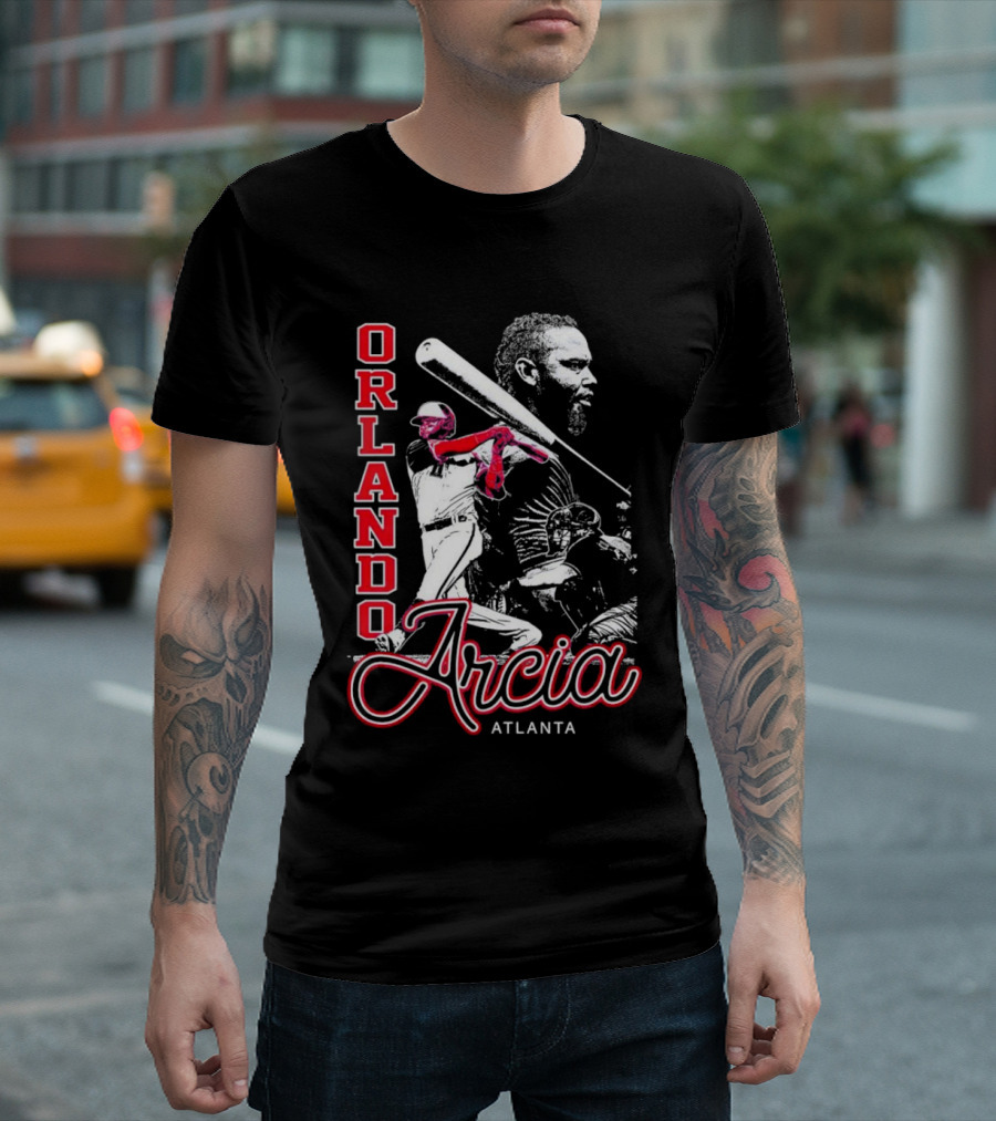 Orlando Arcia Atlanta Swing T-Shirt