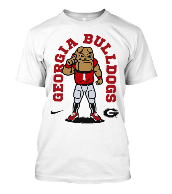 Georgia Bulldogs Mascot Athletic Bulldog T-Shirt
