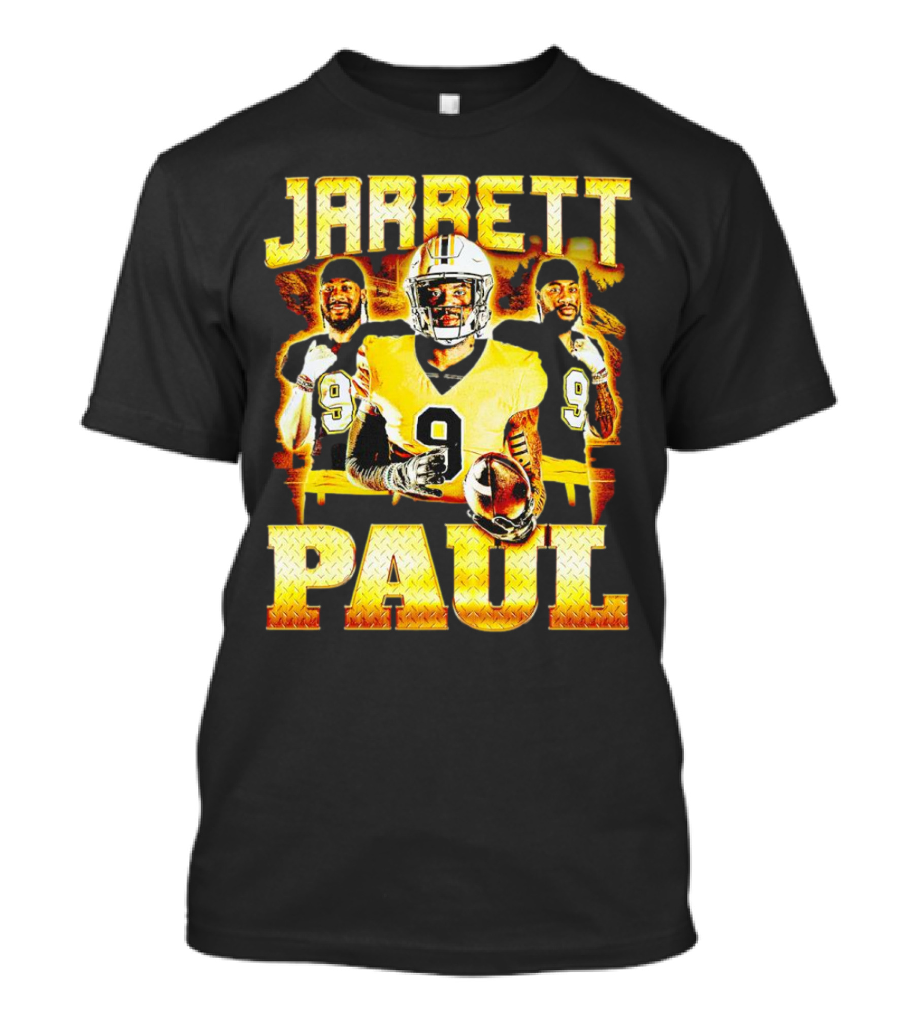 Jarrett Paul Appalachian State Mountaineers Football Vintage Sports Number 9 T-Shirt