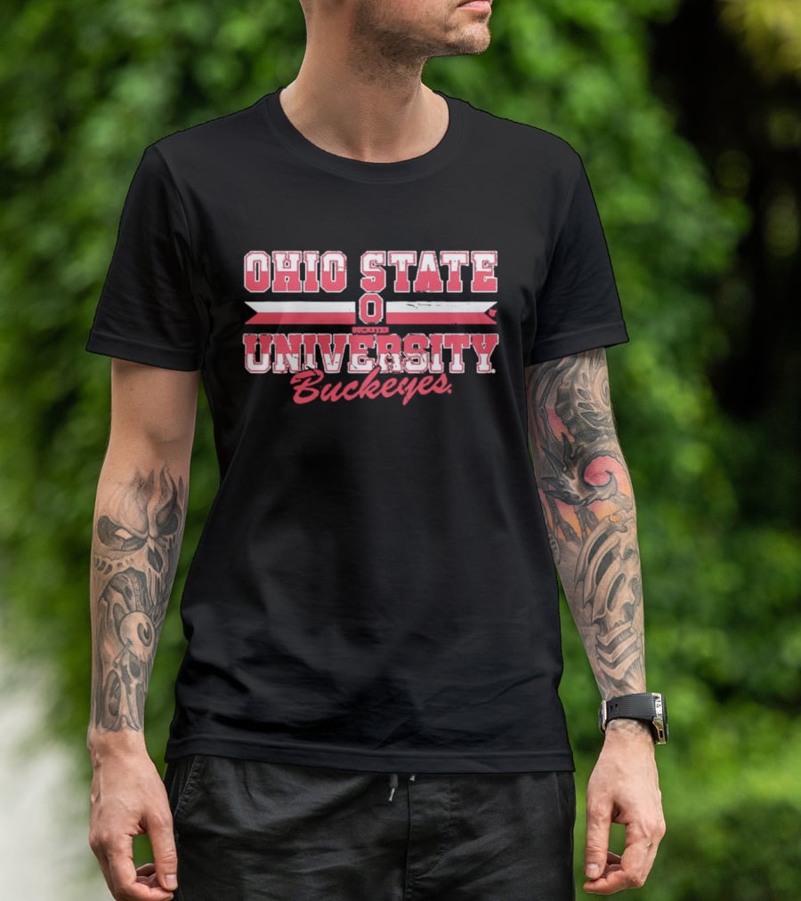 Ohio State University Buckeyes Throwback T-Shirt