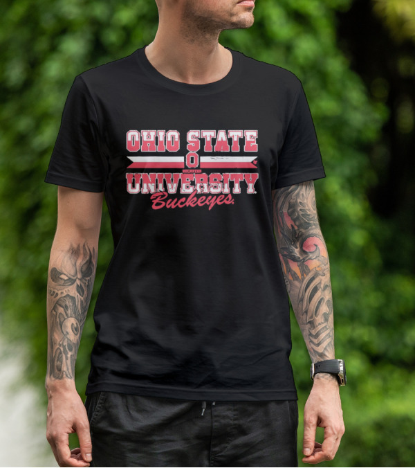 Ohio State University Buckeyes Throwback T-Shirt