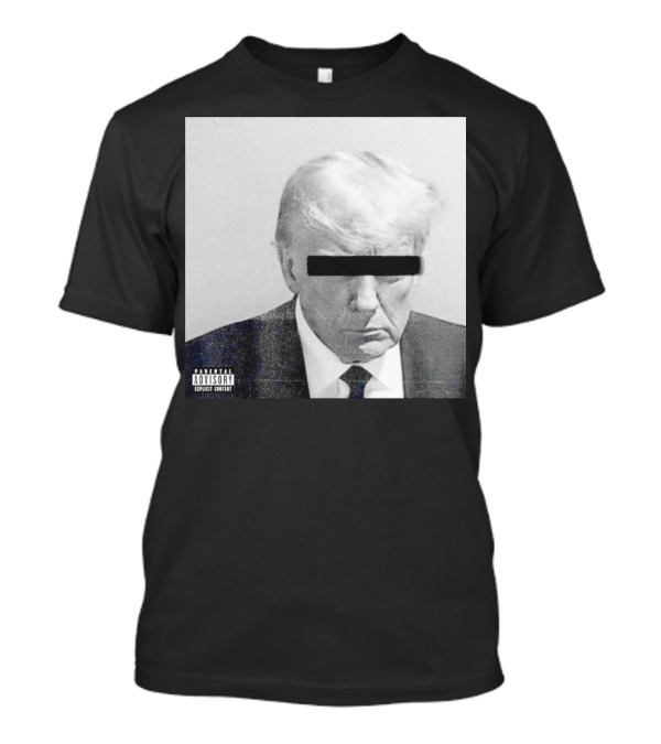 Parental Advisory Explicit Content Black Bar Over Eyes T-Shirt