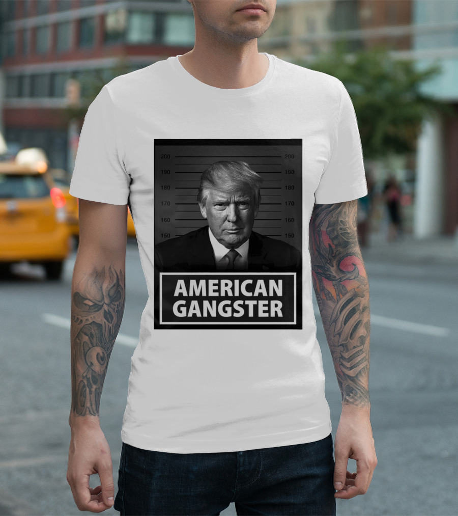 Donald Trump American Gangster Mugshot T-Shirt