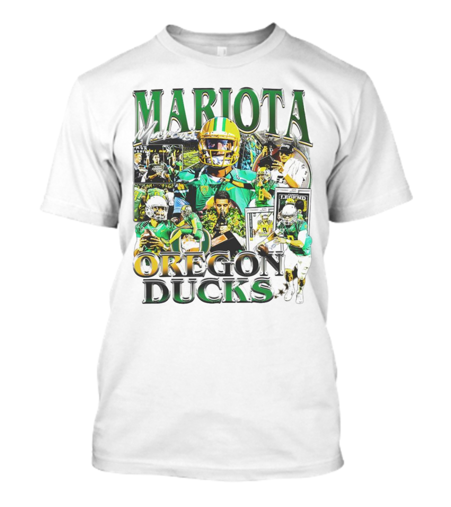 Mariota Oregon Ducks Football Legend T-Shirt