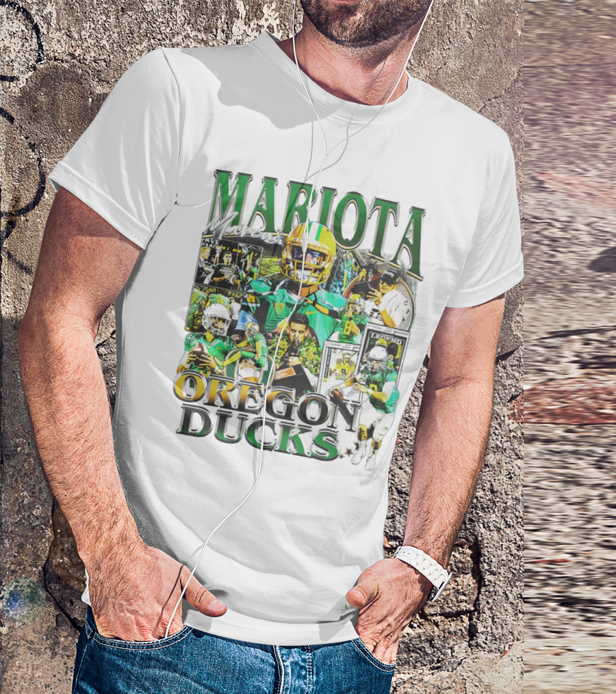 Mariota Oregon Ducks Football Legend T-Shirt