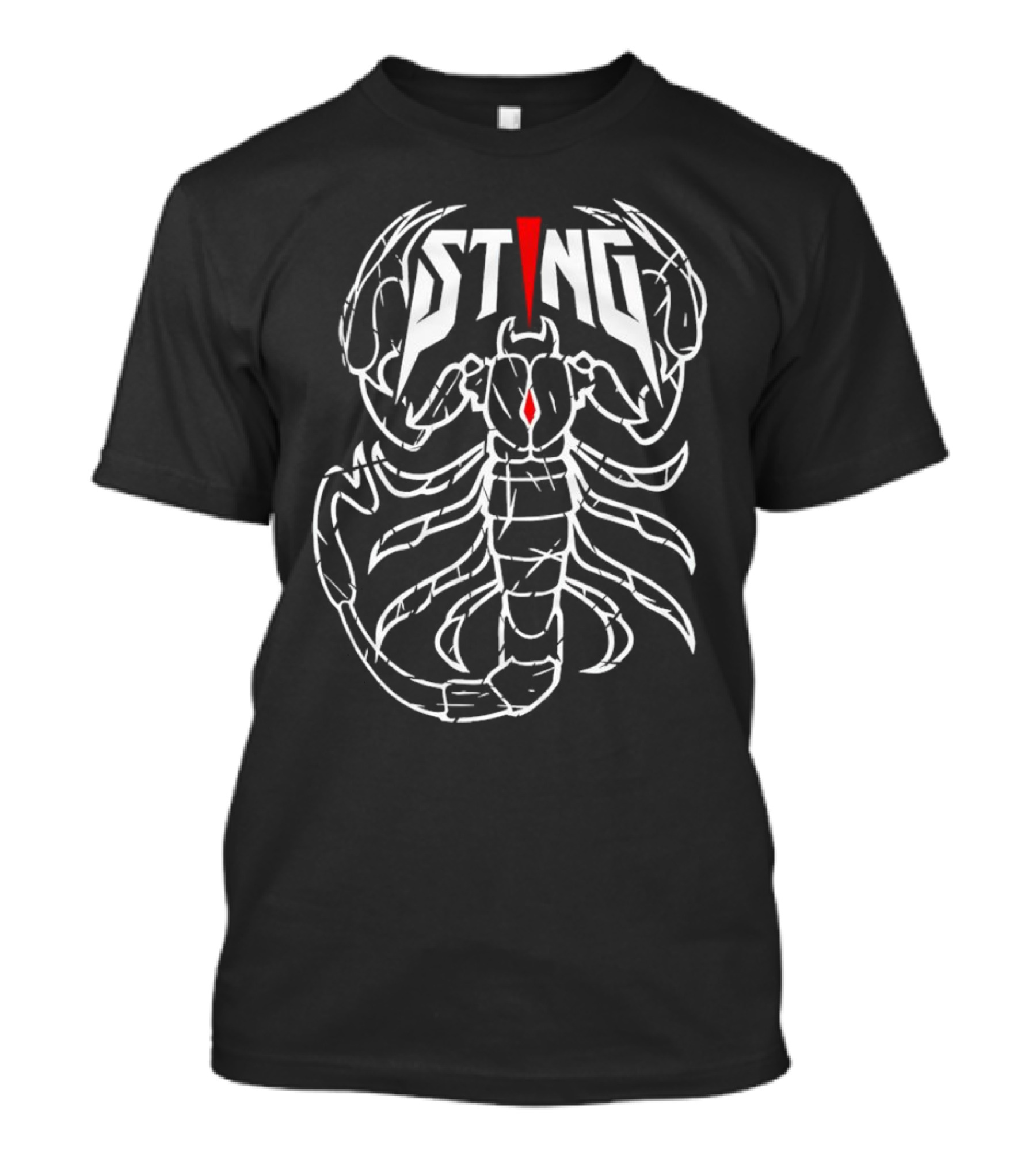 STING Scorpion Red Accent T-Shirt