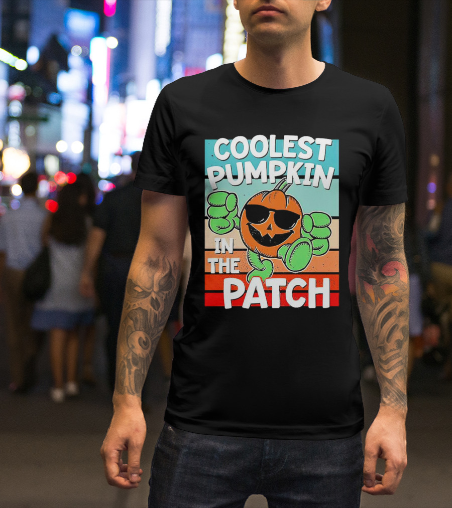 Coolest Pumpkin In The Patch Halloween T-Shirt
