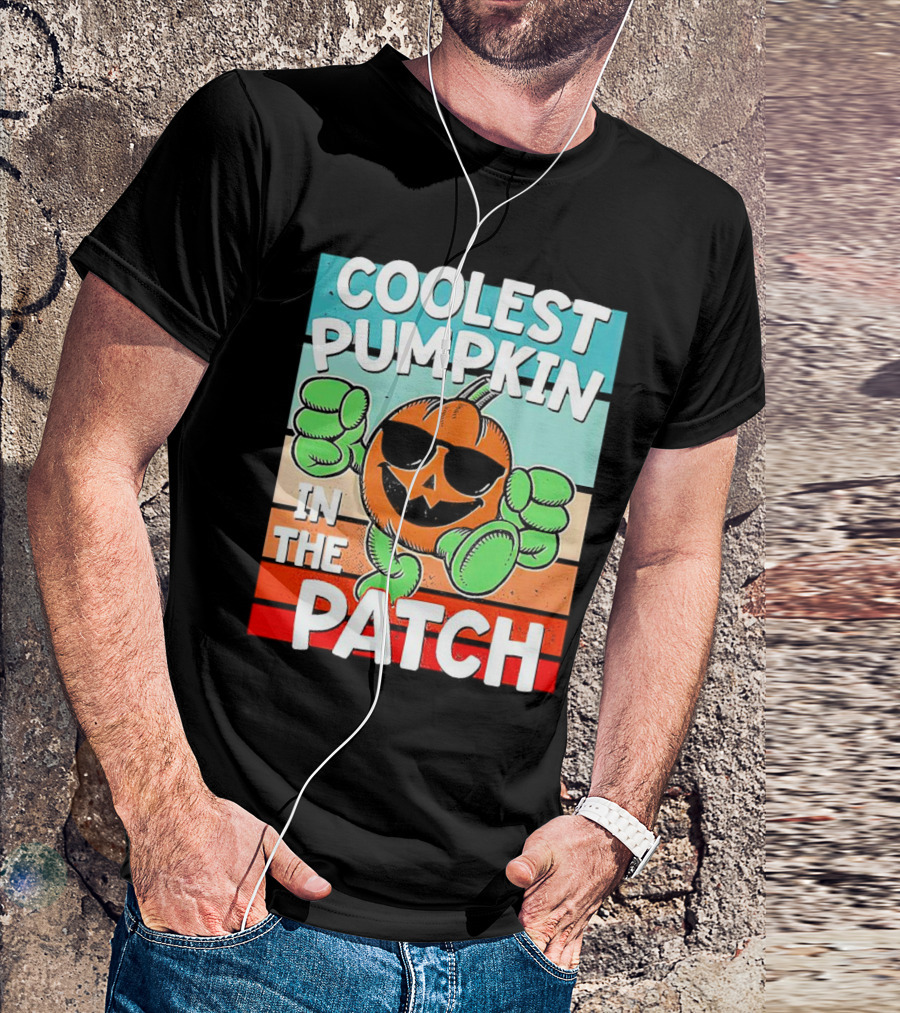 Coolest Pumpkin In The Patch Halloween T-Shirt