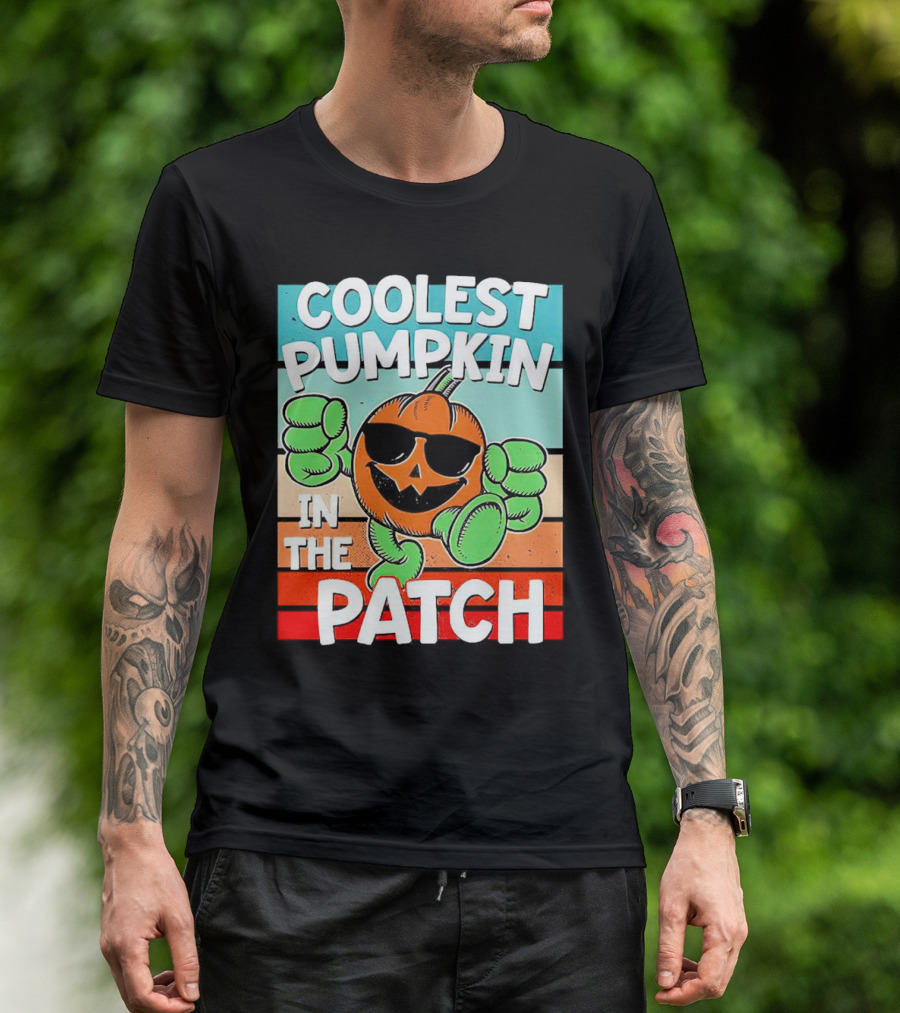 Coolest Pumpkin In The Patch Halloween T-Shirt