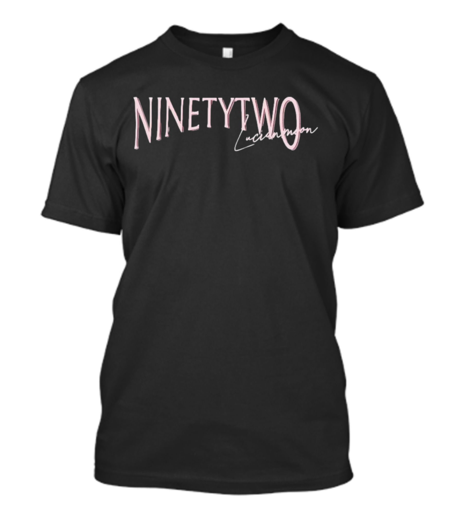 Ninetytwo Lucianmoon Collaboration Text T-Shirt