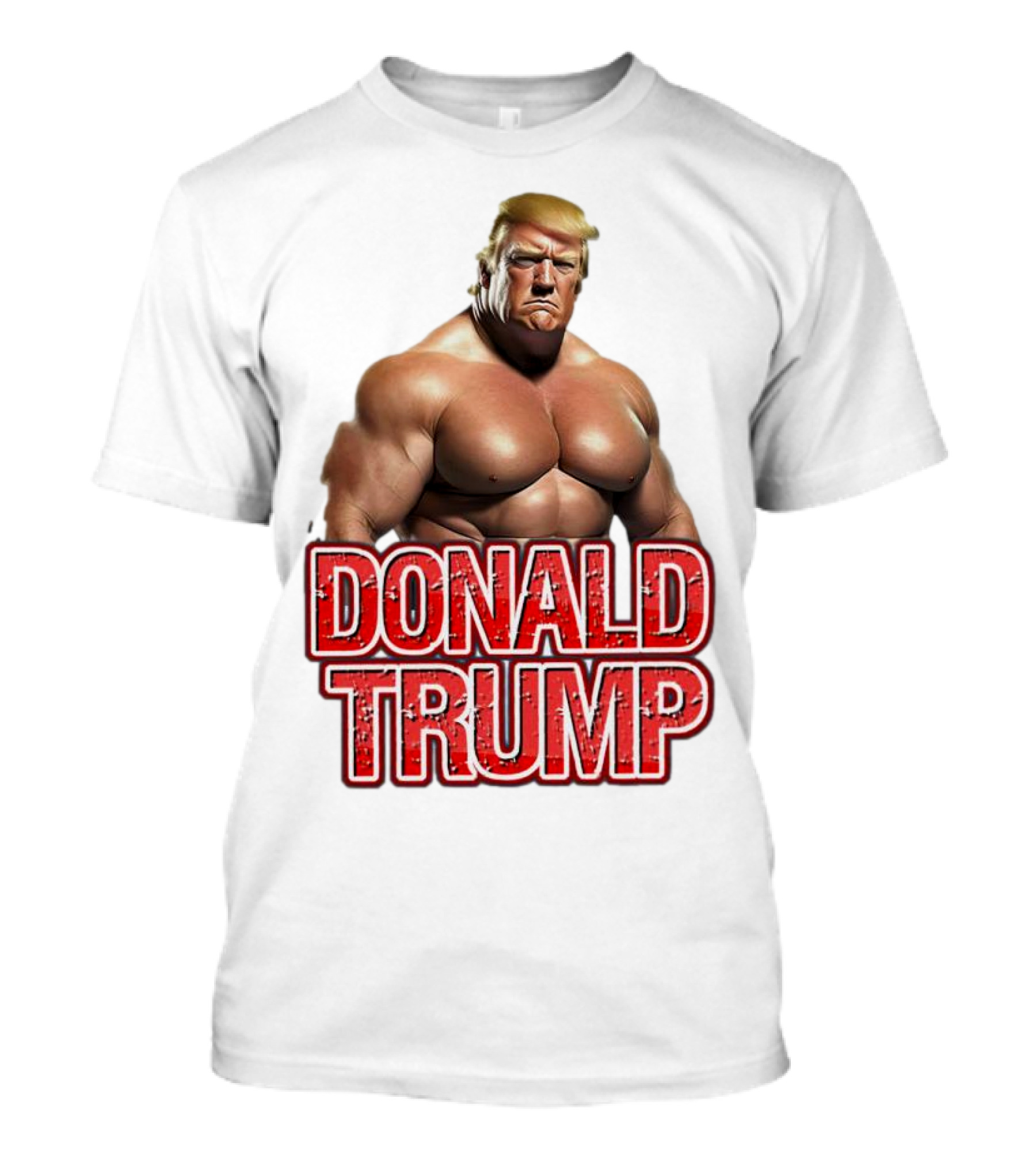 Buff Donald Trump Bodybuilder T-Shirt