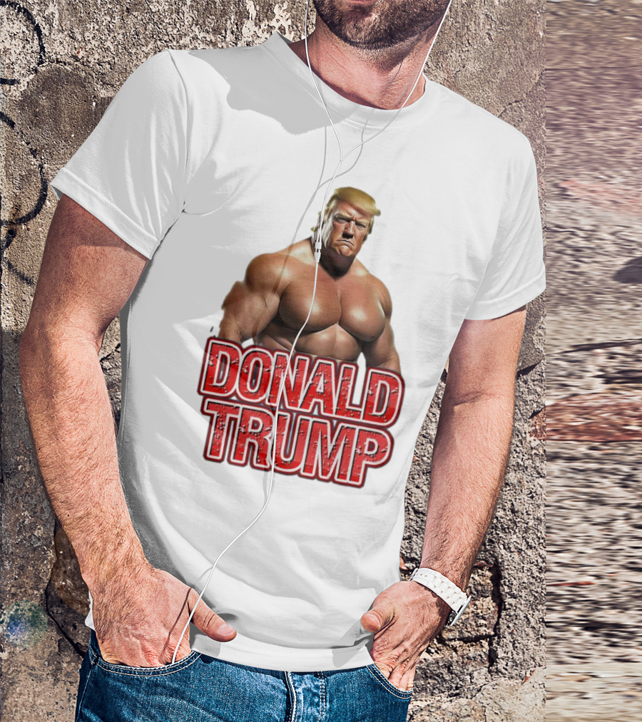 Buff Donald Trump Bodybuilder T-Shirt
