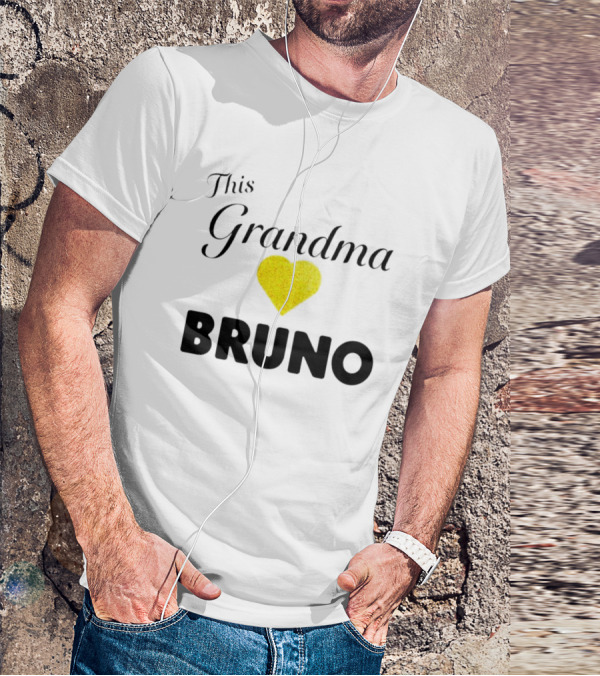 This Grandma Heart Bruno T-Shirt