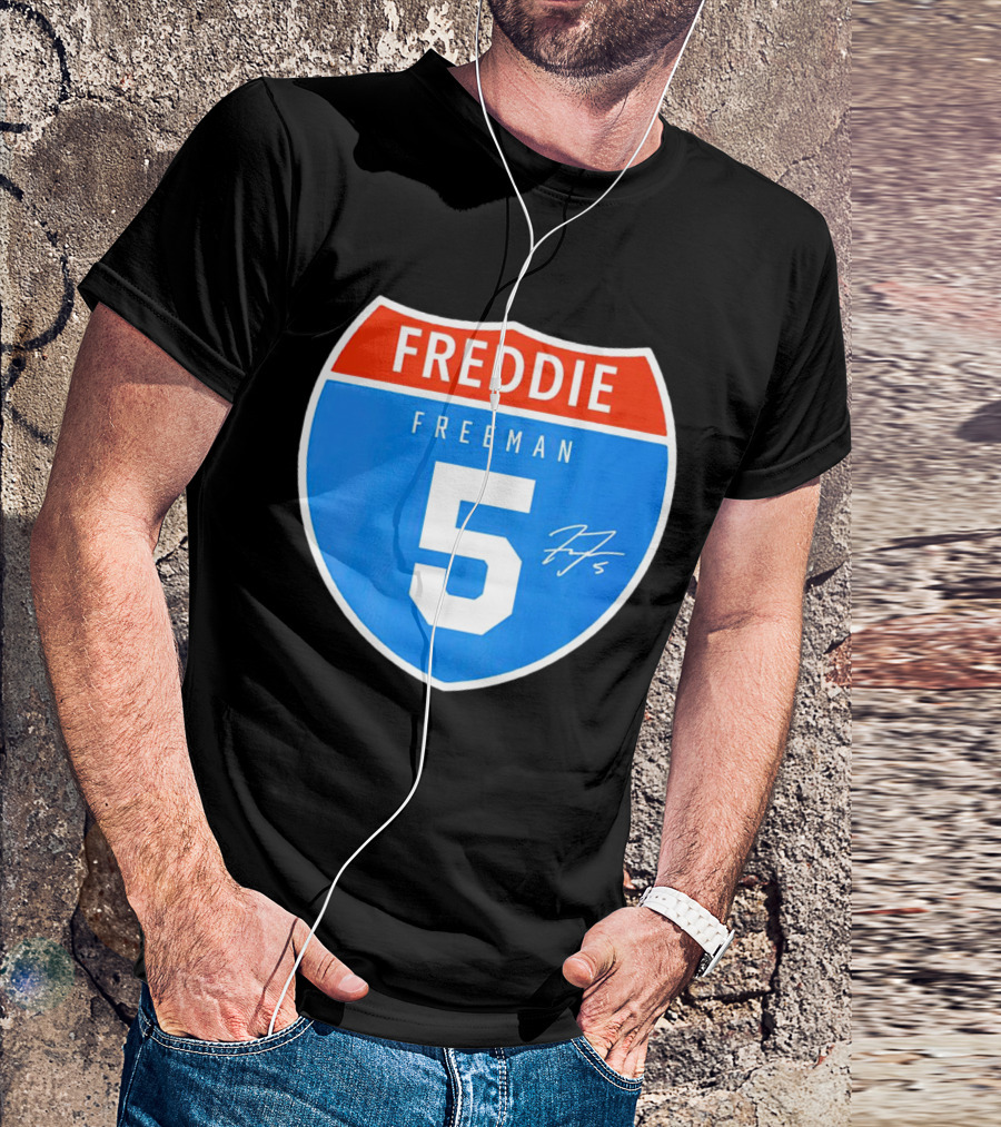 Freddie Freeman Interstate 5 Signature T-Shirt