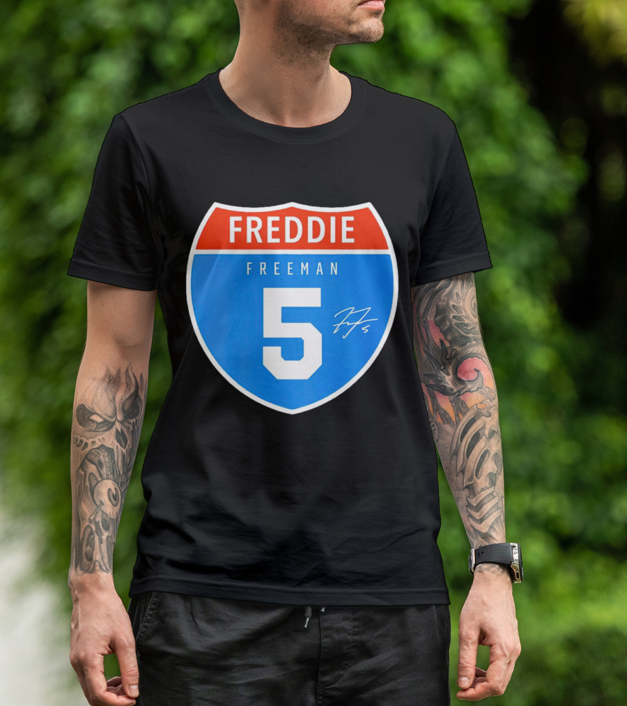 Freddie Freeman Interstate 5 Signature T-Shirt