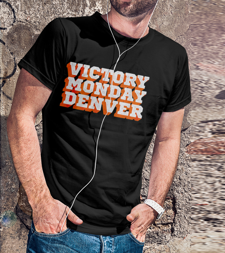 Victory Monday Denver Football Fan T-Shirt