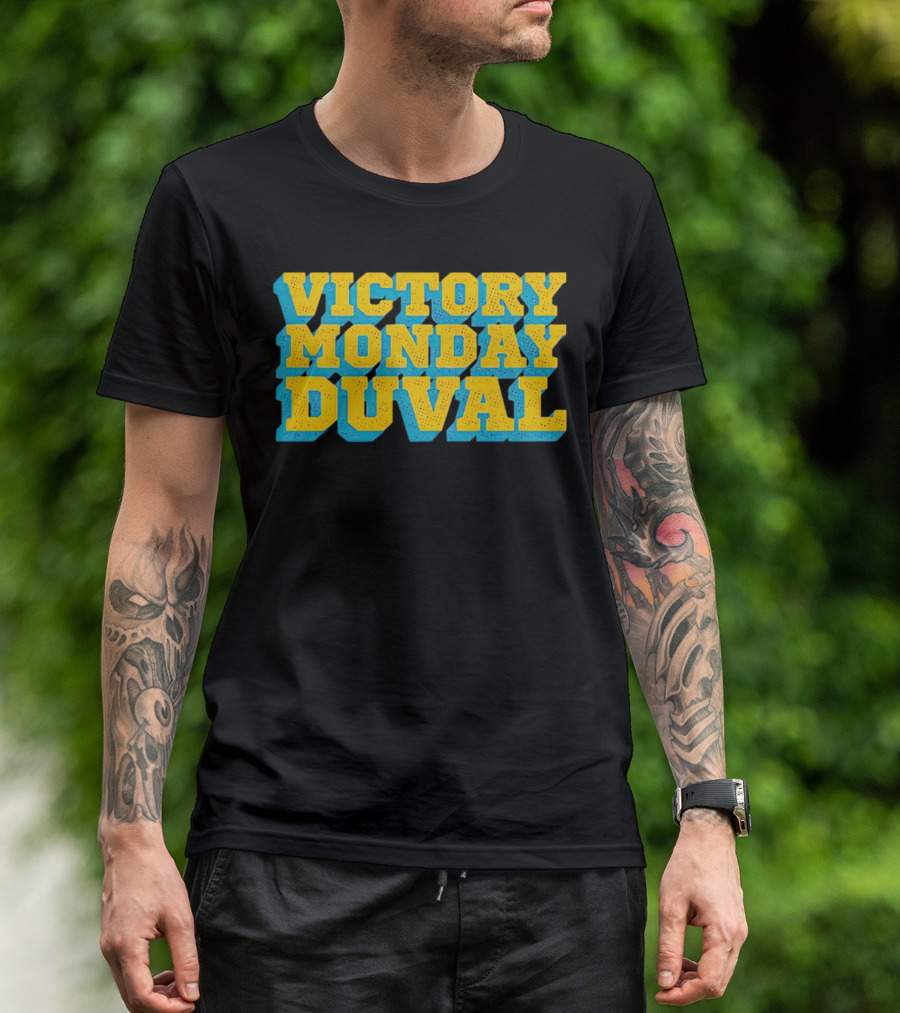 Victory Monday Duval NFL Jaguars Fans T-Shirt