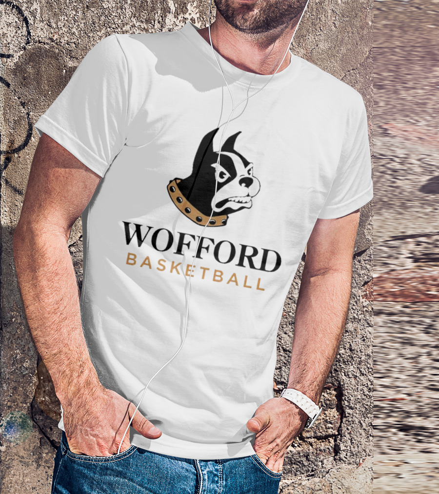 Wofford Basketball Terrier T-Shirt
