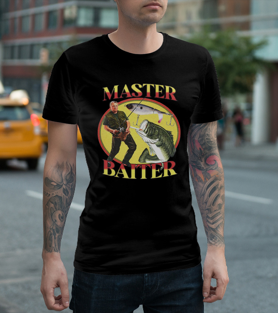 Master Baiter Fishing Humor Big Catch Lure T-Shirt