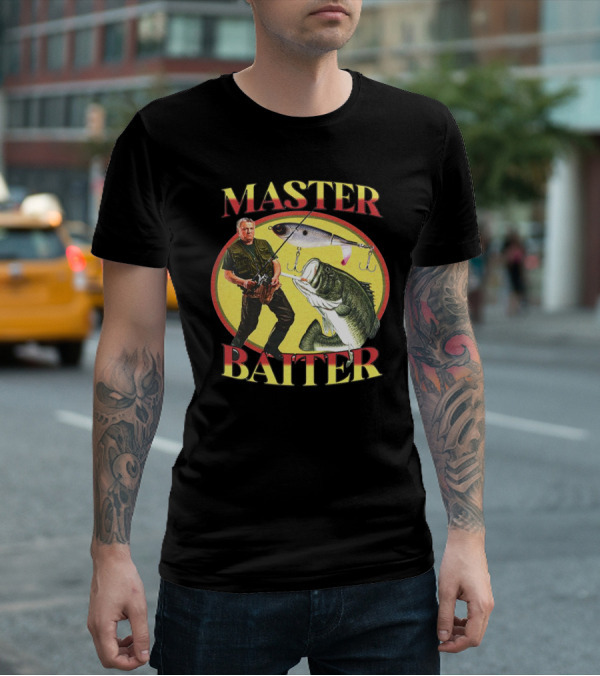 Master Baiter Fishing Humor Big Catch Lure T-Shirt