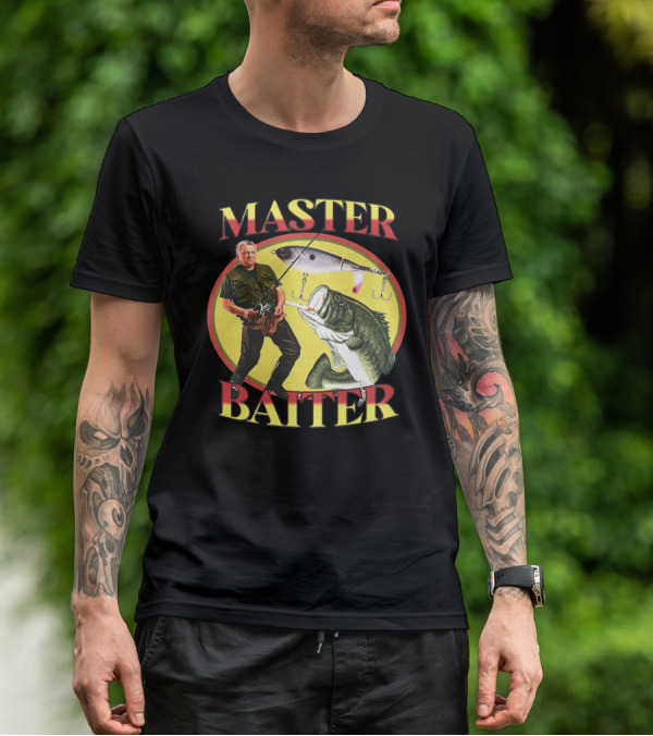 Master Baiter Fishing Humor Big Catch Lure T-Shirt