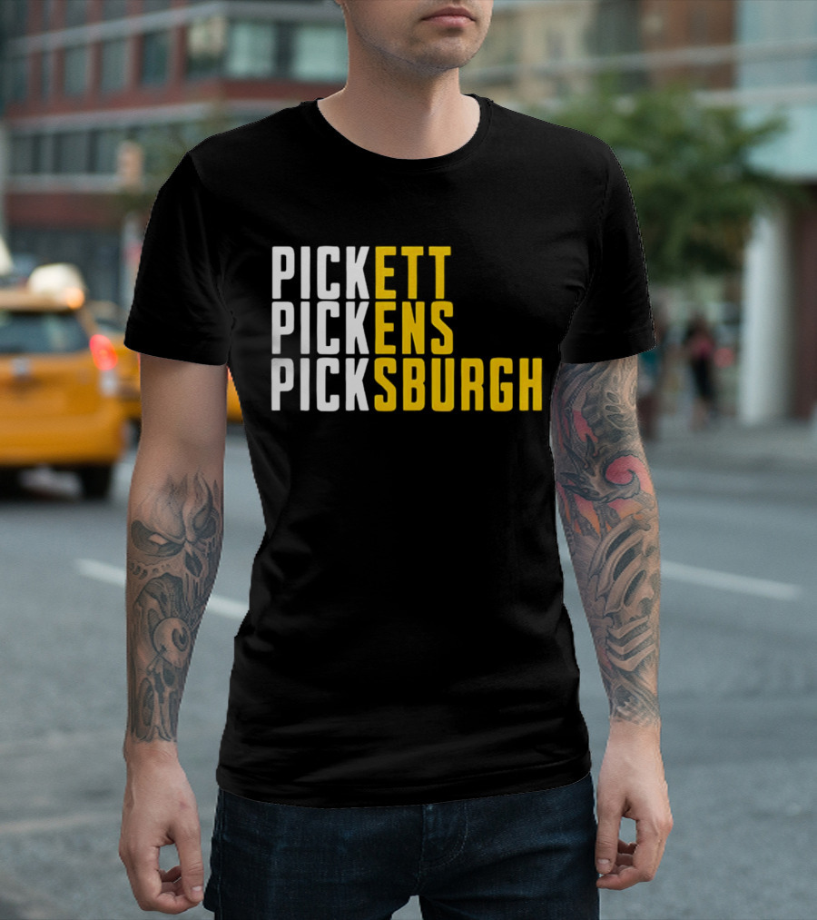 Pittsburgh Football Pickett Pickens Picksburgh Steelers Fan Gear T-Shirt