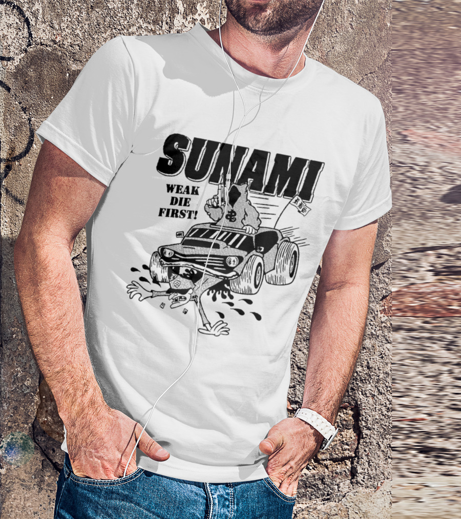 SUNAMI Weak Die First Monster Truck T-Shirt