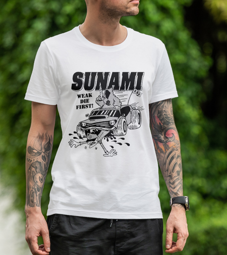 SUNAMI Weak Die First Monster Truck T-Shirt