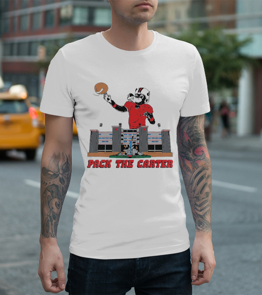 Pack the Carter NC State Wolfpack Football Stadium T-Shirt