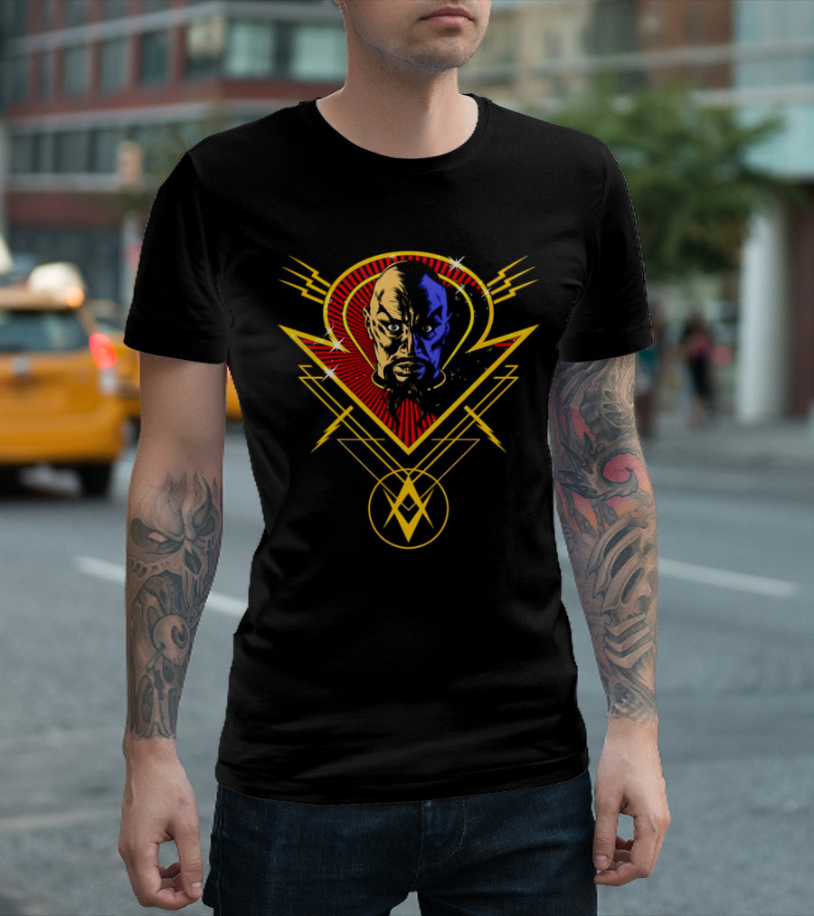 Ming the Merciless Flash Gordon Comics Villain Art Deco T-Shirt