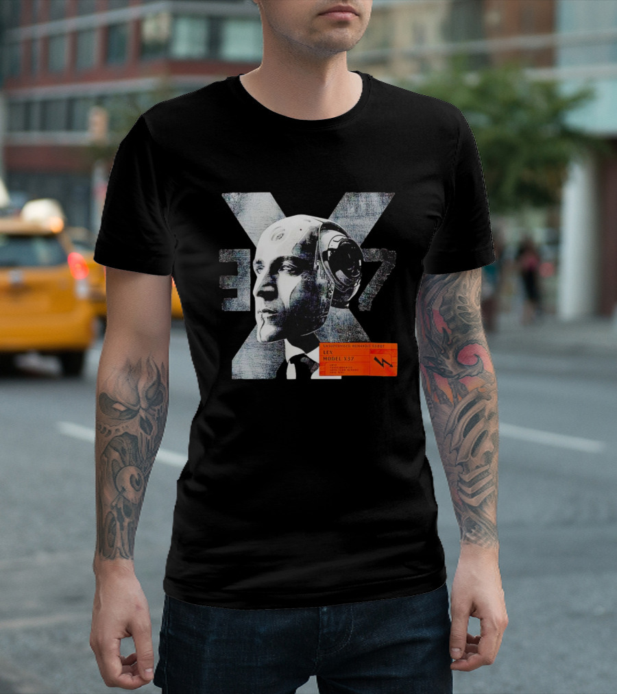 Unsupervised Humanoid Robot Lex Model 337 X37 T-Shirt