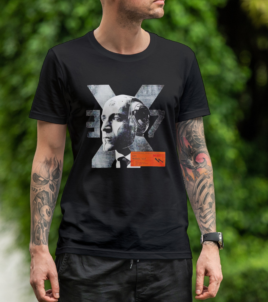 Unsupervised Humanoid Robot Lex Model 337 X37 T-Shirt