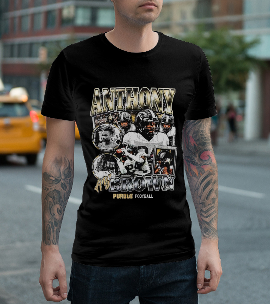 ANTHONY BROWN PURDUE FOOTBALL VINTAGE T-Shirt
