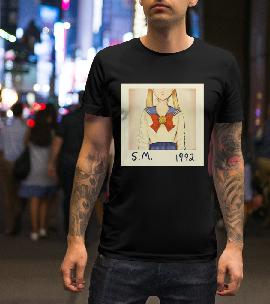 Sailor Moon S.M. 1992 Swift Album T-Shirt