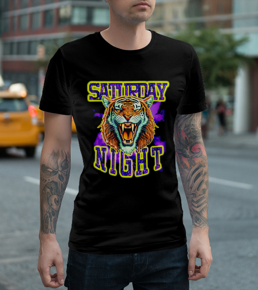 Saturday Night Tiger Roar T-Shirt
