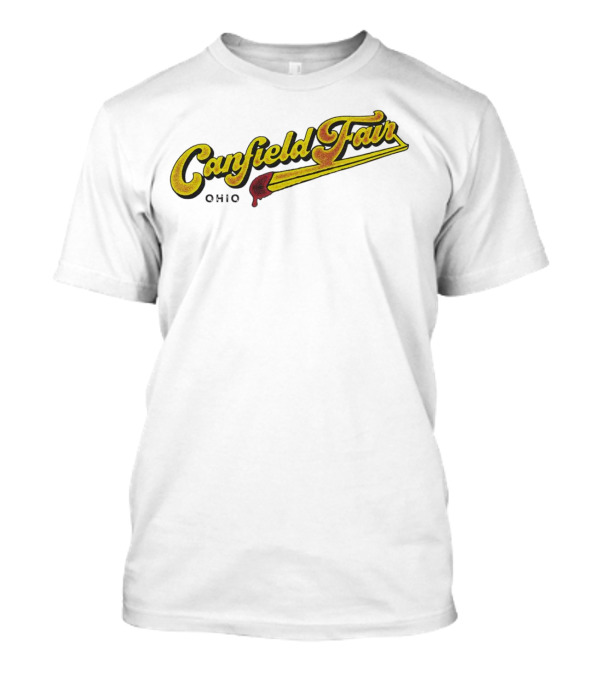 Canfield Fair Ohio Retro Style Match T-Shirt