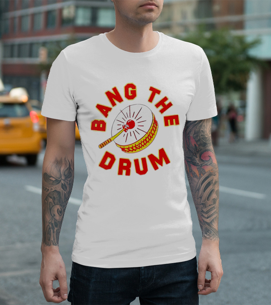Chad Henne Bang The Drum Football Celebration T-Shirt