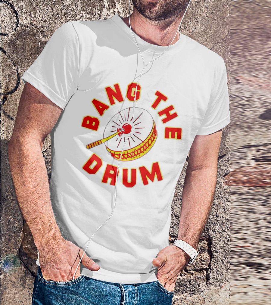 Chad Henne Bang The Drum Football Celebration T-Shirt