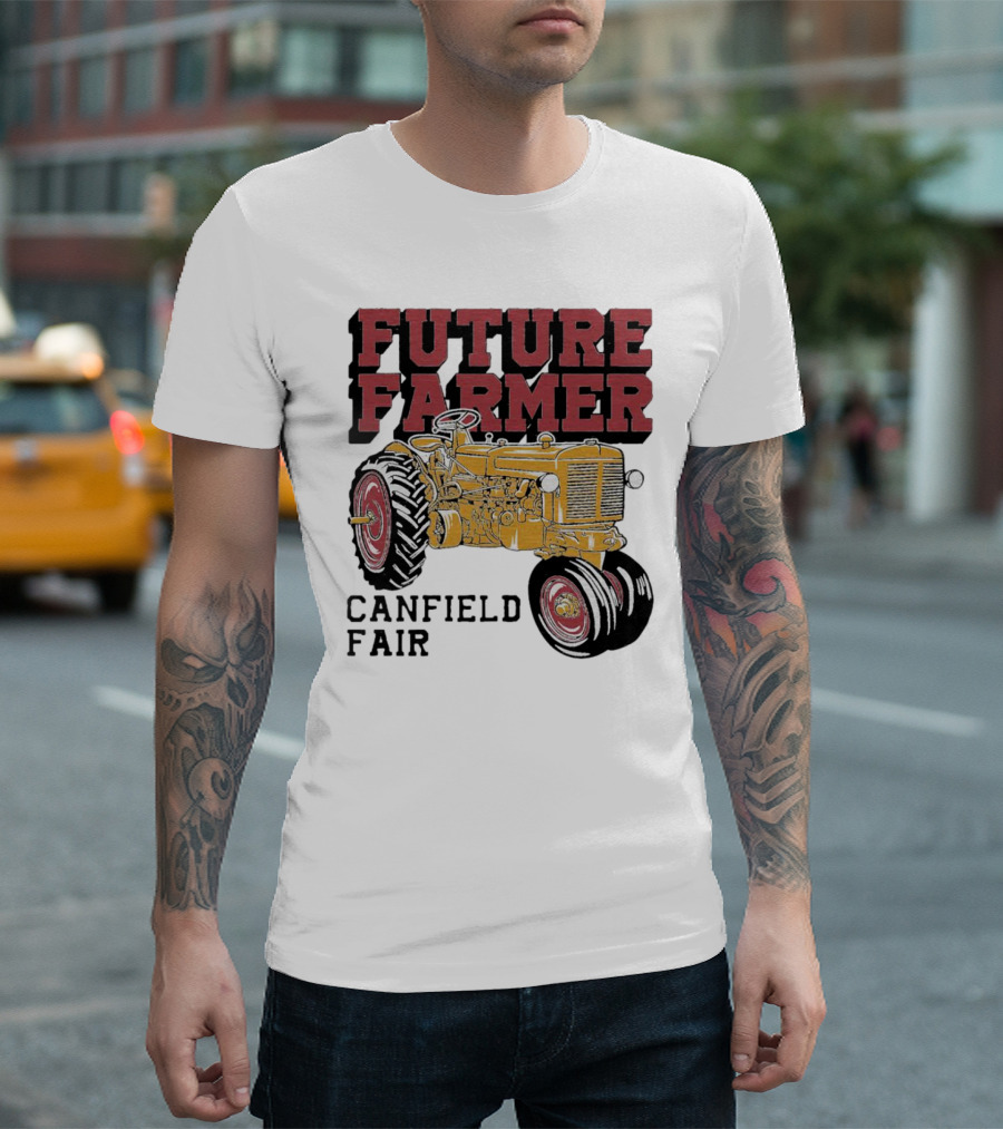 Future Farmer Canfield Fair Tractor T-Shirt